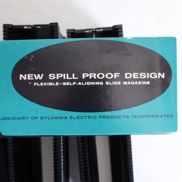 VINTAGE 35mm ARGUS SLIDE PROJECTOR TRAY MAGAZINE SPILL PROOF LOT OF 3 - Picture 10 of 13